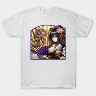 Geisha Dragon Lady T-Shirt